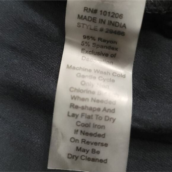 Soft Surroundings Beaded Tunic Long Sleeve Top - Picture 6 of 7